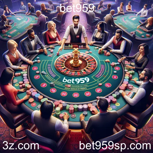 Imagem promocional da bet959 mostrando a plataforma e suas vantagens